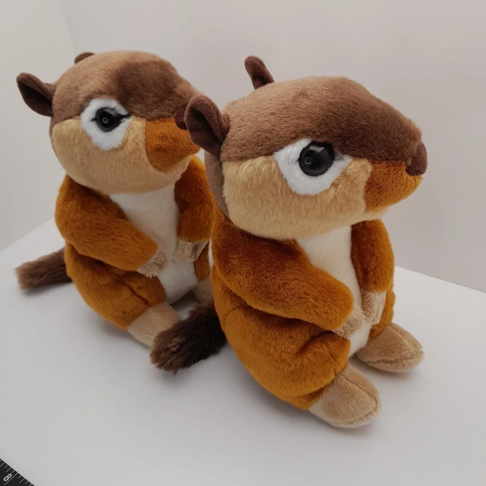 Wild Republic Chipmunk Plush Lot‎ of 2 K&M International 8